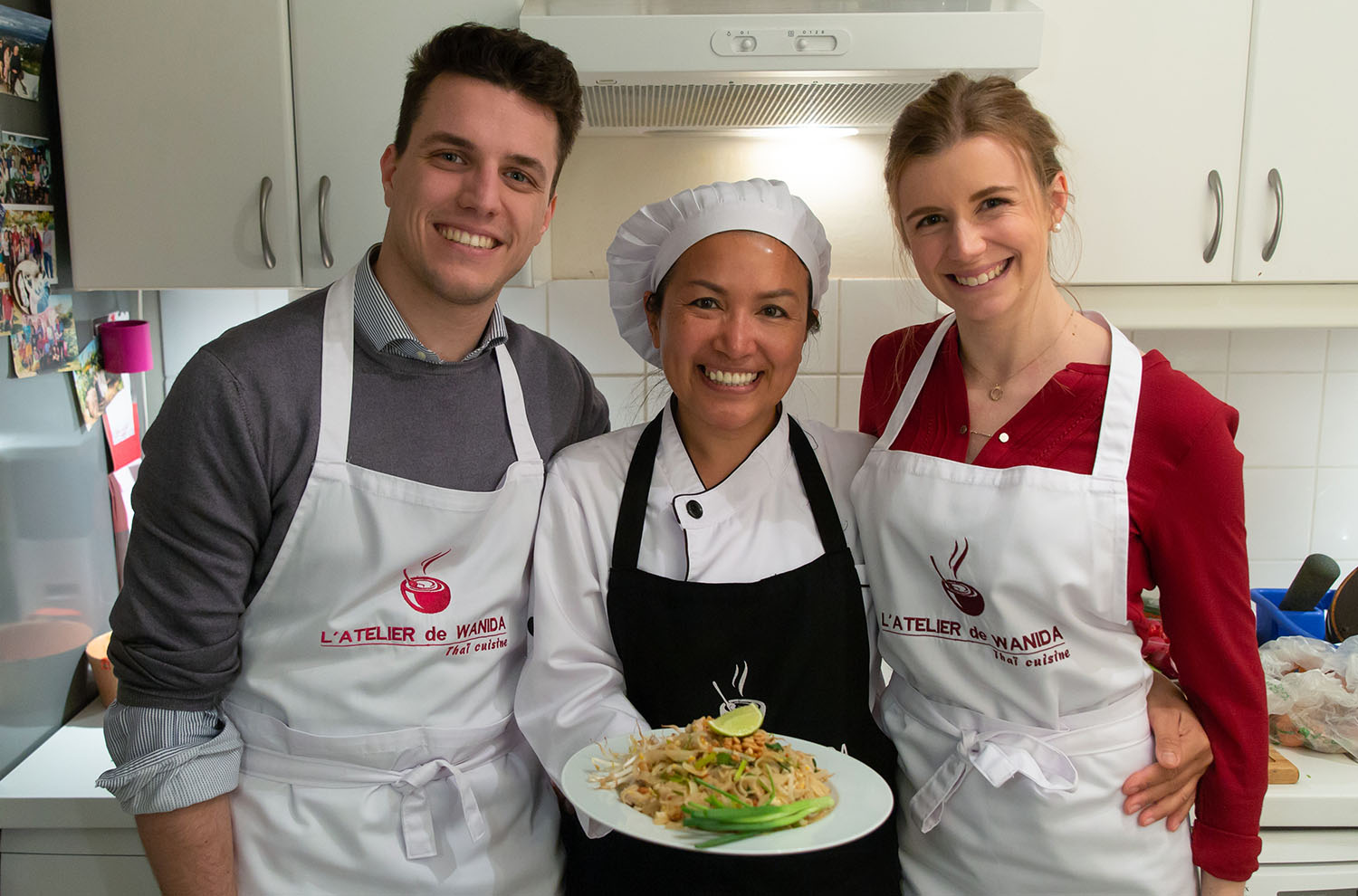 Photo de cours de cuisine - Camille et Clément - janv 2020